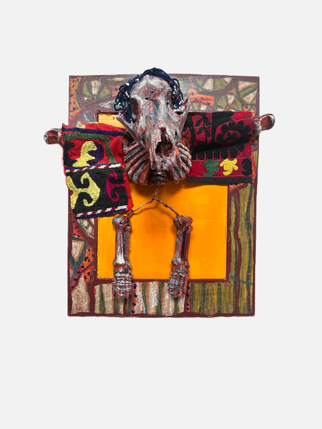 "Skull with Dreads" by Dee Marcellus Cole Holt x Palm