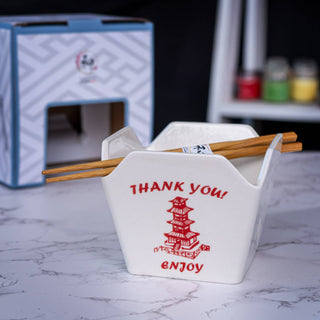 Takeout Bowl Theme with Chopsticks