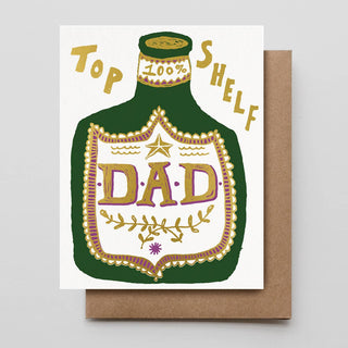 Top Shelf Dad Card