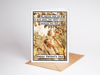 Daddy's Little Girl Father's Day Card