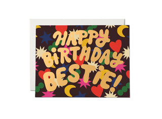 Happy Birthday Bestie!!!  Birthday greeting card