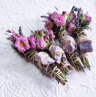 Lepidolite Rosemary, Sage and Lavender Incense Stick