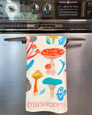 Mushroom Fam Tea Towel