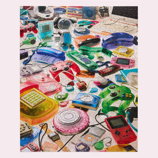 Y2K VIBES - 1000 PIECE JUMBO  OVERSIZED PUZZLE
