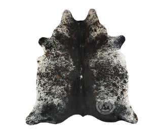 Brazilian Salt and Pepper Cowhide Rug - XL