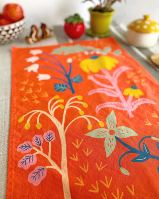 Wildflowers Tea Towel