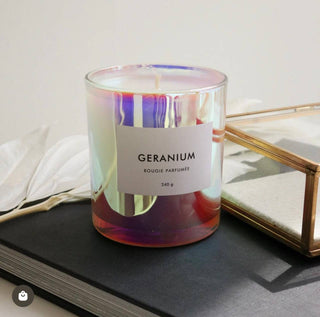 GERANIUM | 8 oz,  Boxed | Handcrafted Luxury Soy Candle