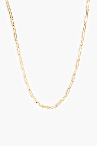 Gold PaperClip Layering Chain