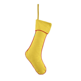 Mustard x Floral Christmas Stocking