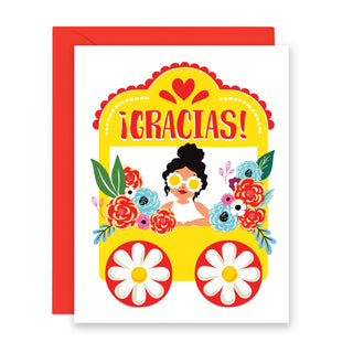 Flower Shop Gracias | Thank You Card
