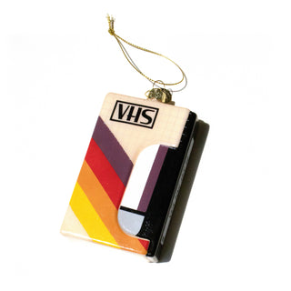 VHS Tape Holiday Ornament