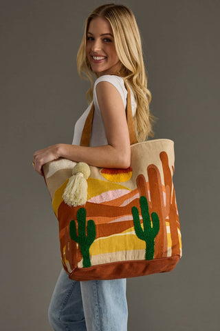 Cactus x Desert Tote