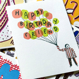 Balloons for You Birthday Card