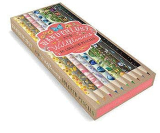 Wanderlust and Wildflowers Colored Pencils - Holt x Palm -  This beautiful set of colored pencils features 10 rich hues, each complemented by a unique barrel design, sure to inspire seekers and creatives in all of their colorful pursuits. Pair this with our One Drawing A Day Journal and it's a perfect artsy gift!