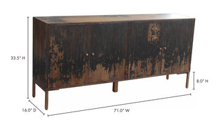 Artists Rustic Sideboard
