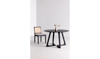 The Organic Rattan and Elm Dining Chair - Set of 2