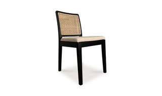 The Organic Rattan and Elm Dining Chair - Set of 2