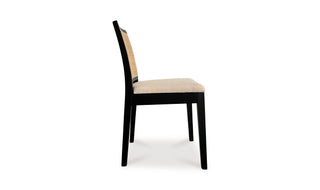 The Organic Rattan and Elm Dining Chair - Set of 2