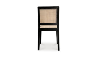 The Organic Rattan and Elm Dining Chair - Set of 2