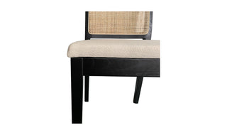 The Organic Rattan and Elm Dining Chair - Set of 2