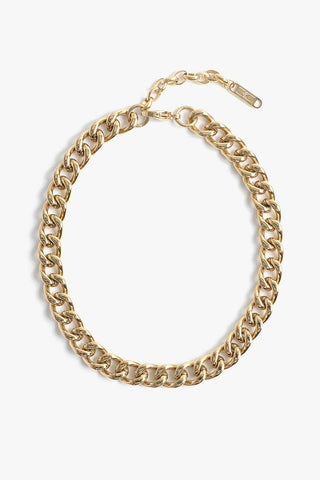 The Queens Chain Gold Choker Necklace