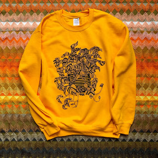 Super Cozy Gold Houseplant Sweatshirt - Unisex