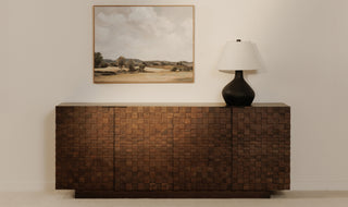 Easton Sideboard - Acacia and Iron