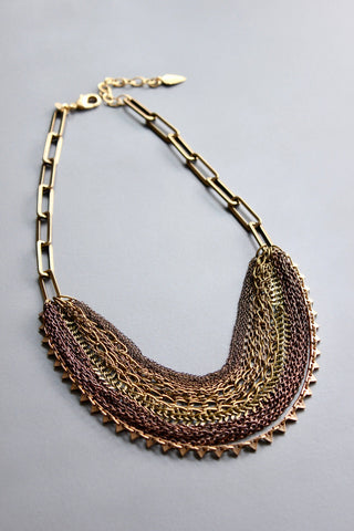 The "Lara" Layered Necklace - Handcrafted x Small Batched