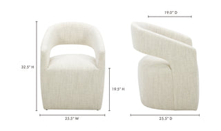 The Swivel Dining Chair - Multiple Color Options