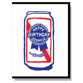 Happy Birthday A**hole Card