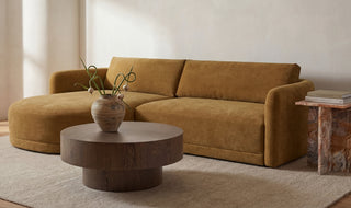 Earthy x Velvety Soft Sectional - Left Hand Chaise