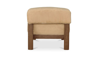 Santana Sling Occasional Chair -  in Faux Fur + Flecked Oat