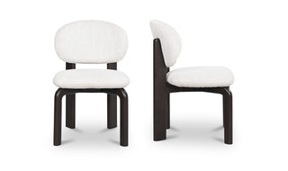 Camelia Angled Dining Chair in - 3 Color Options  - Set of 2