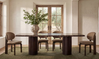 Lucia - Italian Marble Dining Table - Seats 8