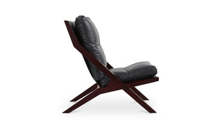 The Calder Lounge Chair - in Noir + Sepia