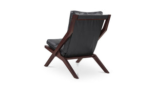 The Calder Lounge Chair - in Noir + Sepia