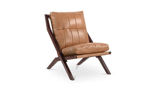 The Calder Lounge Chair - in Noir + Sepia