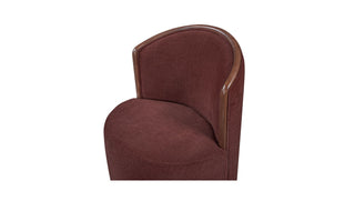 Velvet Swivel in Rich Berry & More