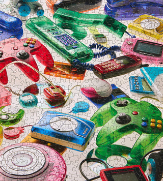 Y2K VIBES - 1000 PIECE JUMBO  OVERSIZED PUZZLE