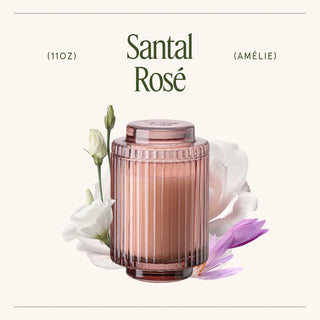 Santal Rose Candle - Smells Delish!