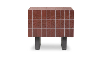 Glazed Concrete Indoor / Outdoor Side Table