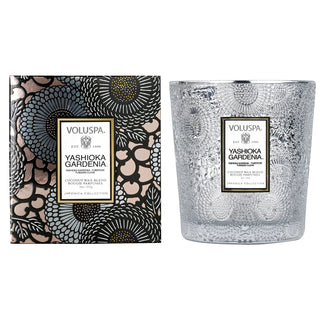 Yashioka Gardenia Glass Jar Candles by Voluspa
