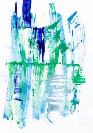 Glacier - Original Artwork by Dr. Ginger Lai