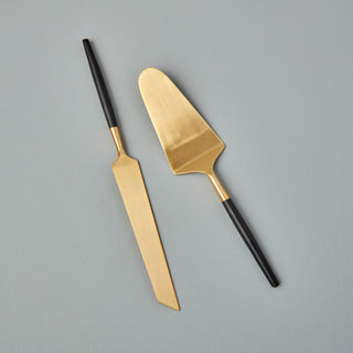 Bronze Cake Knife Set