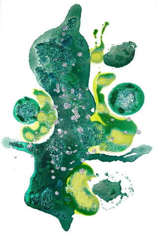 Green Tide - Original Artwork by Ginger Lai