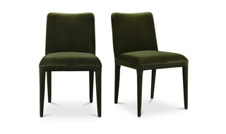 The Margot Dining Chair in Olive — Set of 2