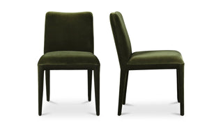 The Margot Dining Chair in Olive — Set of 2