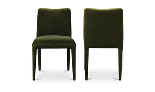 The Margot Dining Chair in Olive — Set of 2