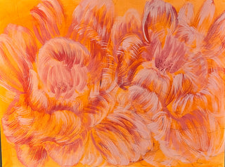 Peony Flower - Original Artwork by Yi-Li Ward