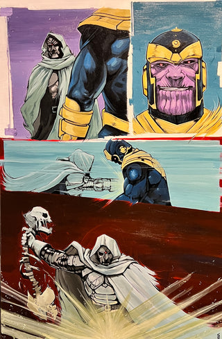 God Emperor Doom - Original Artwork by Andrew Fernandez